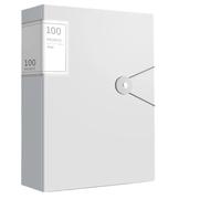 A4 Document Bag Organizer File Folder Large Capacity Waterproof Multifunctional Desktop Storage Contract Test Paper for School Work Office(White)