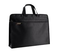 A4 Document Bag Portable File Organiser Tote Bag Waterproof Oxford Cloth File Bag Zipper Art Portfolio Case Large Capacity Storage Organiser for Files Folder Document Carrying Tote Bag