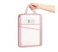 A4 Document Bags,A4 Reusable Portable File Pouch | Document Organizer Bag | for School Board Games Puzzles Travel Classroom Home Student Homework Project Receipt Paper Letter