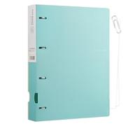 A4 Document Folder - Binder Folder, Refillable Organizer | 4-Hole Project Binder, Paper Organizer Folder, Portable File Holder for School, Office, Students, Homework, Presentations