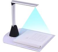 A4 Document Scanner with 5MP HD Resolution, 1-Second High-Speed Scanning, OCR Text Recognition for Books and Presentations