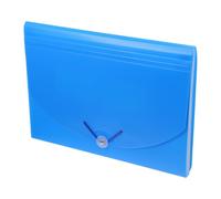 A4 Document Storage Bag PP Blue Folder for Office Back to School Party