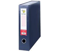 A4 Document Storage Box - Portable Project Box with Lid | Waterproof Folding Cardboard Box, Filing Folders for Office, Home, School, Organization Paper Archives, Storage