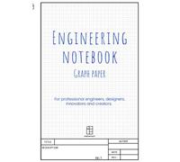 A4 Engineering Graph Paper Notebook: Graph Paper | 150 pages | 5x5 Grid | Engineering Title Block Border