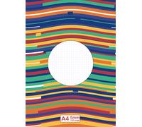 A4 Exercise Book 5 mm Square: A4 Maths Exercise Books Squared 5 mm (0.5 cm) , Notebook for Mathematics (Math),Perfect for Schools, Business, Home, ... writing -Thick 90GSM Quality White Paper