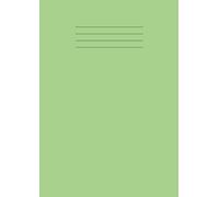 A4 Exercise Books 5mm Squared: A4 Exercise books 5mm squared, 100 lined graph pages, 90 GSM paper, Pen graph book, Grid paper notebook, Mathematics ... and office use. Colour OLIVE GREEN