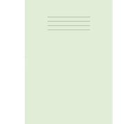 A4 Exercise Books 5mm Squared: A4 Notebook, 5mm Graph Ruled 100 Pages, 90 GSM , Grid Paper, Ideal for Maths, Science, Schools, Engineering and office use. Colour LIGHT GREEN