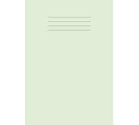 A4 Exercise Books 7mm Squared: A4 Notebook, 7mm Graph Ruled 100 Pages, 90 GSM , Grid Paper, Ideal for Maths, Science, Schools, Engineering and office use. - LIGHT GREEN Cover