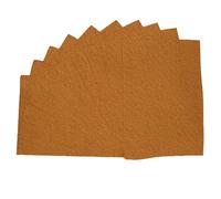A4 Felt Sheets for Crafting - Medium Firm - Mix & Match Colours - Build Your Own 12 Sheet Bundle - 107 Gingerbread