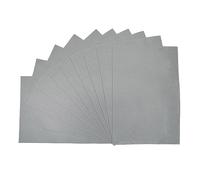 A4 Felt Sheets for Crafting - Medium Firm - Mix & Match Colours - Build Your Own 12 Sheet Bundle - Grey