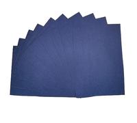 A4 Felt Sheets for Crafting - Medium Firm - Mix & Match Colours - Build Your Own 12 Sheet Bundle - Navy