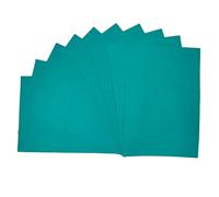 A4 Felt Sheets for Crafting - Medium Firm - Mix & Match Colours - Build Your Own 12 Sheet Bundle - Teal