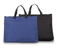 A4 File Folder Expanding Document Holder Bag with Handle Portable Messenger Bag Business Case Organiser File Storage Tote Bag for Conference Business Travel