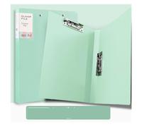 A4 File Folder Report Cover, Clamp Binder folders | Without Rings Office Project Folder for Letter Size or A4 Size,Blue-Double Clips