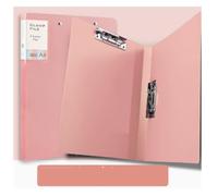 A4 File Folder Report Cover, Clamp Binder folders | Without Rings Office Project Folder for Letter Size or A4 Size,Blue-Double Clips