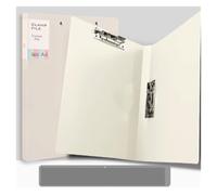 A4 File Folder Report Cover, Clamp Binder folders | Without Rings Office Project Folder for Letter Size or A4 Size,Blue-Double Clips