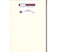 A4 Foundation Card - Custard Yellow