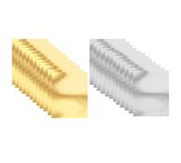 A4 Gold & Silver Mirror Card Sheets Activity Metallic Mirror Board Thick Paper Shiny Mirror Foil for Scrapbooking DIY Projects Wedding/Party Decorations Craftwork Cards (144 Sheets)