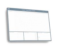 A4 Habit Tracker Pad with Tear-Off Sheets by Clear Mind Concepts®