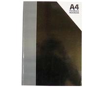 A4 Hardback Notebook 120 Pages 54gsm Blue or Grey x Single
