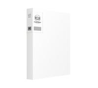 A4 Hole Punch-Free Folder with Double Metal Clips, Portable Large-Capacity Document Folder for Office & Home