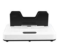 A4 Hot Melt Glue Binding Machine, 700W Automatic Envelope Binder with 3 Timer Settings, 60mm Binding Thickness, Ideal for Contracts Reports