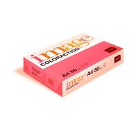 A4 Image Coloraction Coloured Paper (A4 210mm x 297mm) 80gsm Malibu (Neon Pink) - 500 Sheets