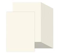 A4 Ivory CreamCard Paper Printer - 120gsm 200 Sheets - Coloured Craft Card - Suitable for Printing, Copying, Arts Crafts