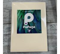 A4 PAPAGO Cream 100 GSM x Reams of 500 Sheets - Craft - Laser - Inkjet