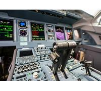 A4| Jet Flight Cockpit Control Poster Size A4 Plane Airplane Poster #16332
