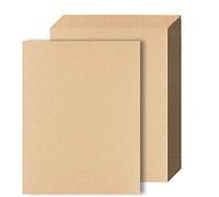 A4 Kraft Paper 100 Sheets Recyclable Brown Kraft Paper Cards for Inkjet Printer Laser Printer and Craft Made 100g