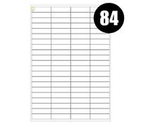 A4 Labels 84 Per Sheet, 20 Sheets 1680 Sticky Label, Address Labels, Printer Labels, iSOUL Self Adhesive Printable A4 Sticker Paper for Printing, Laser Labels Stickers [Quickdry]