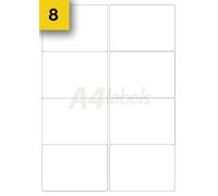 A4 Labels Brand. 4000 x (99mm x 68mm) White Self Adhesive Sticky A4 Printer Labels