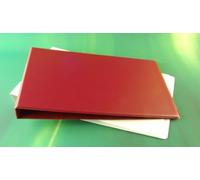 A4 Landscape PVC, 2D Ring Binder (Burgundy Red)