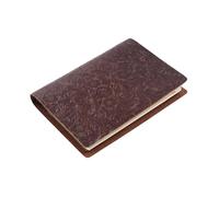 A4 Large Book B5 Thickened Sketch Notepad Diary(Black,Kraft Blank Paper)