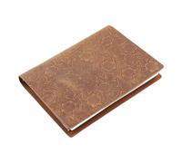A4 Large Book B5 Thickened Sketch Notepad Diary(Dark Green,Kraft Blank Paper)