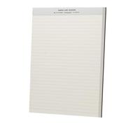 A4 Large Cover Horizontal line Could Have Torn Hard Bottom Manuscript Paper -A5 Medium-Horizontal line Inside Page
