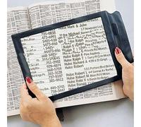 A4 Large Sheet Magnifier Fresnel Lens for Books & Reading, Page Magnification Aid
