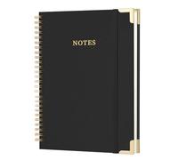 A4 Large Spiral Notebook Journal,(8.5×11'' )100 Pages Linen Hardcover