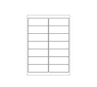 A4 Laser Labels - Inkjet Labels - 14 Per Sheet, 99.1mm x 38.1mm (LL14) (1000)
