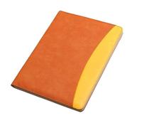 A4 Leather File Folder Business Multi-Functional Manager Clip Sales Contract Quantity House(Brown/no Calculator)