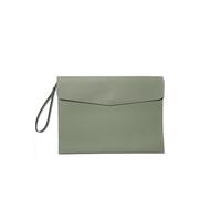 A4 Leather Universi Binders Expandable Document Folders Green File Portfolio Class Presentat Folder tial Office Supplies