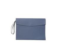 A4 Leather Universi Binders Expanding Document Folders File Blue Portfolio Presentat Sves for School & Office