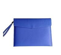 A4 Leather Universi Folders Expanding Document Wallets Dark Blue File STO Solut Business Presentat Case Portfolio for Students & Professals