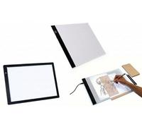 A4 LED Light Box Tracing Pad with Dimmable Brightness: Without Scale