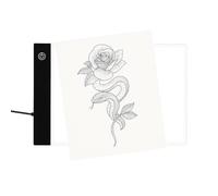 A4 LED Light Pad for Tracing - Ultra-Slim USB Powered Drawing Board with Adjustable Brightness - Ideal for Artists, Kids, Tattoo Stencil Work, Diamond Painting & Animation