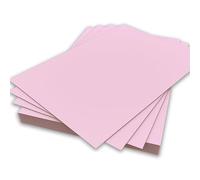A4 Light Pink Colour Card 160gsm Sheets Double Sided Craft Making Printer Copier Art Crafts Flyers Posters School Office Printing 210mm x 297mm (A4 Light Pink Card - 160gsm - 500 Sheets)