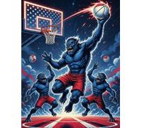 A4 Lined Notebook - Basketball and monsters Edition - Large Ruled Journal for School, Writing, Notes and Daily Use: Large A4 Ruled Notebook with ... Journaling, Note-Taking, and Daily Writing