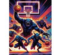 A4 Lined Notebook - Basketball and monsters Edition - Large Ruled Journal for School, Writing, Notes and Daily Use: Large A4 Ruled Notebook with ... Journaling, Note-Taking, and Daily Writing