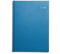 A4 Lined Notebook by Pirongs - Hardback Cover, 160 lined pages, Available in 10 Colours - Bright Blue
